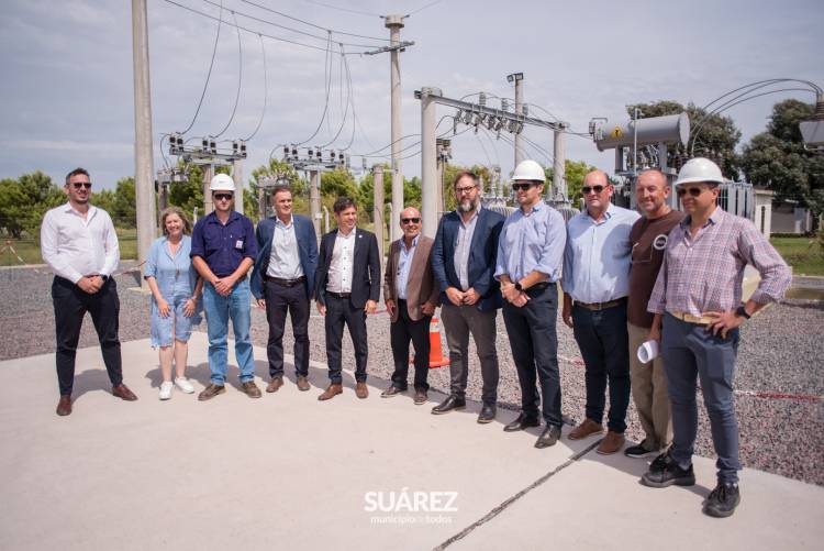 Se dejó inaugurada la Subestación de Energía que potenciará la producción y servicio para los Pueblos Alemanes