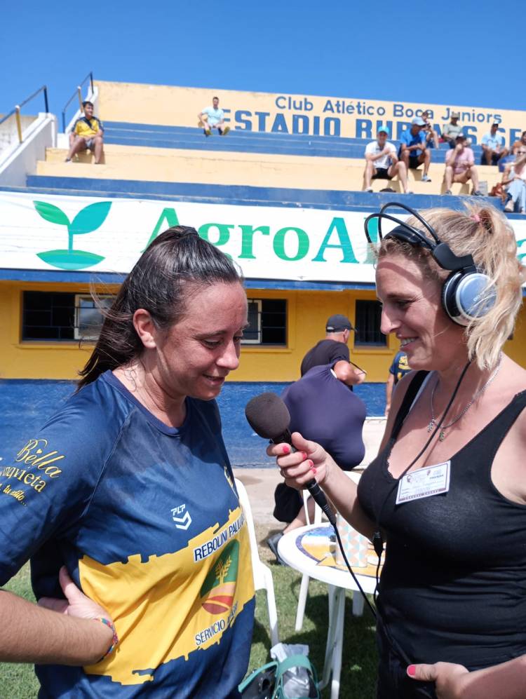2da fecha del Fútbol FEMENINO. Relato en cancha de Boca.