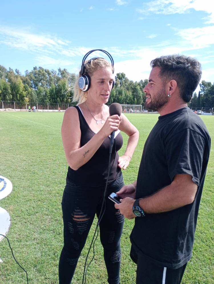 2da fecha del Fútbol FEMENINO. Relato en cancha de Boca.