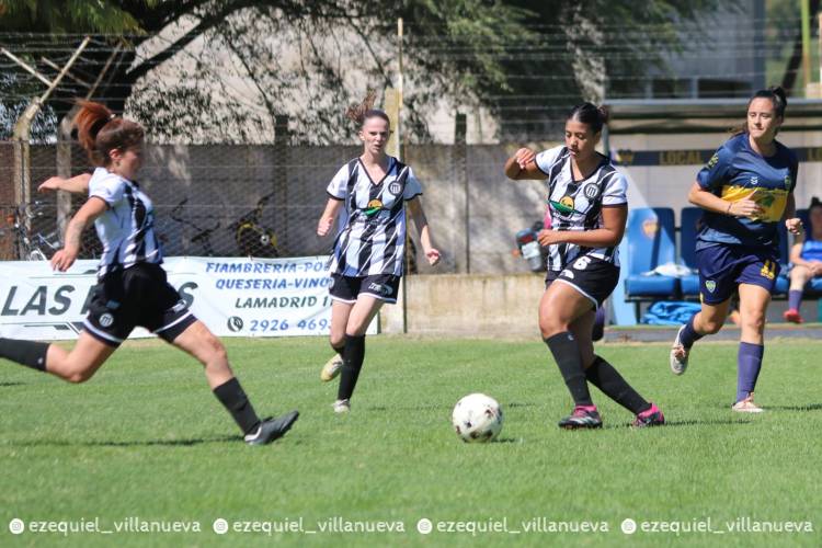 2da fecha del Fútbol FEMENINO. Relato en cancha de Boca.