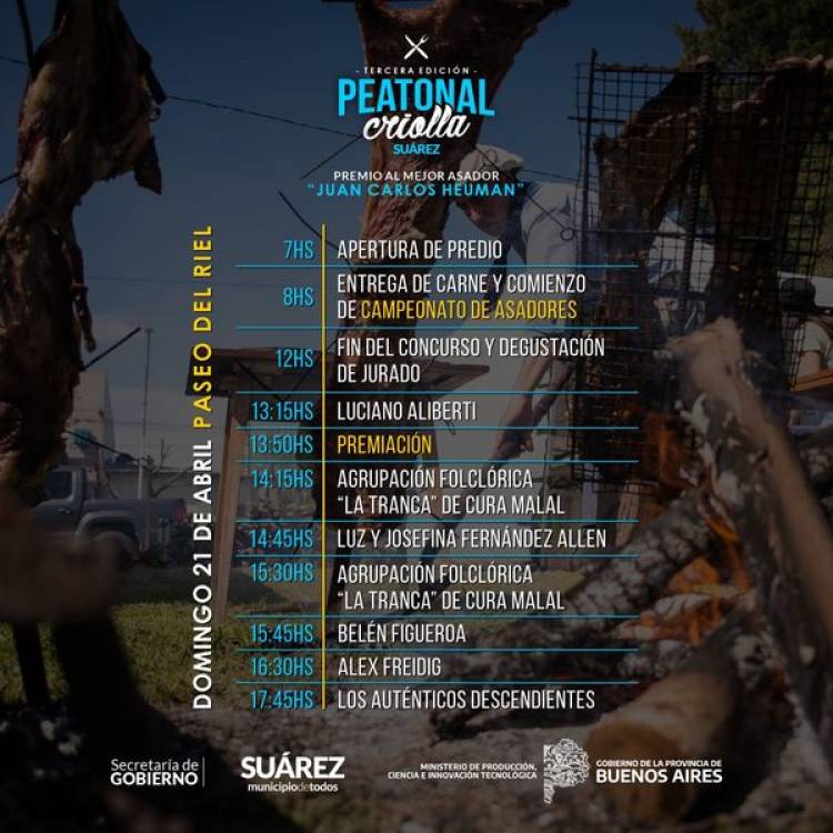 El premio al mejor asador llevará el nombre del querido Juan Carlos Heuman