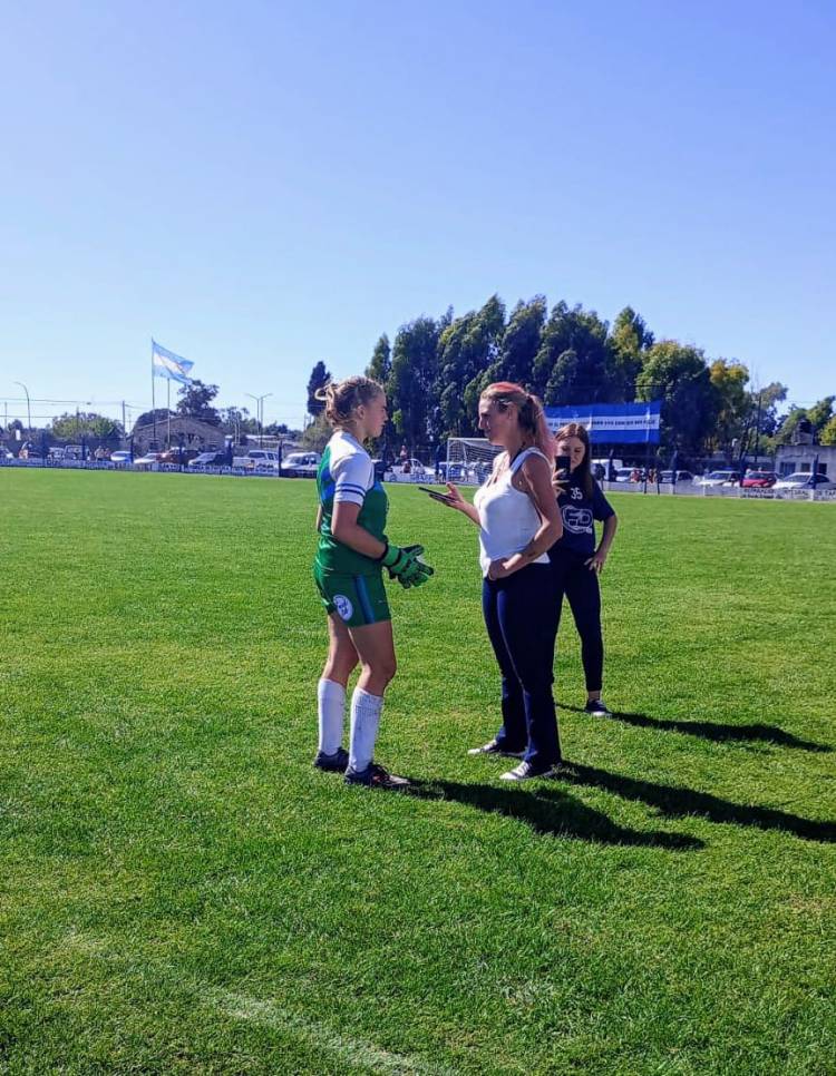 El fútbol femenino ganó primero. El Progreso 1 vs 0 Puán FC
