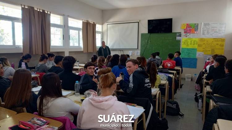 Charla en el Instituto N° 48