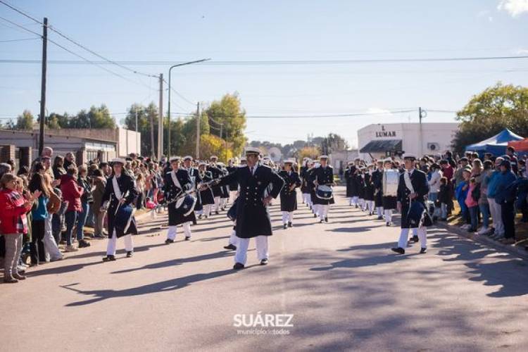 Villa Belgrano: un desfile con fervor patriótico