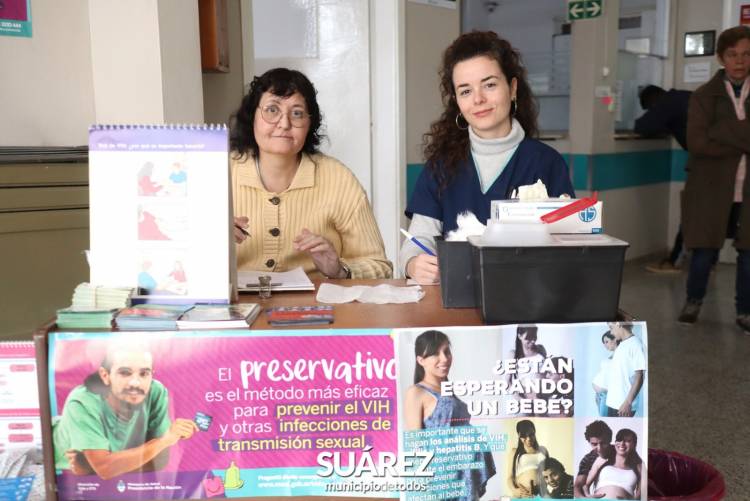 Testeos en el Día Nacional de la Prueba del VIH