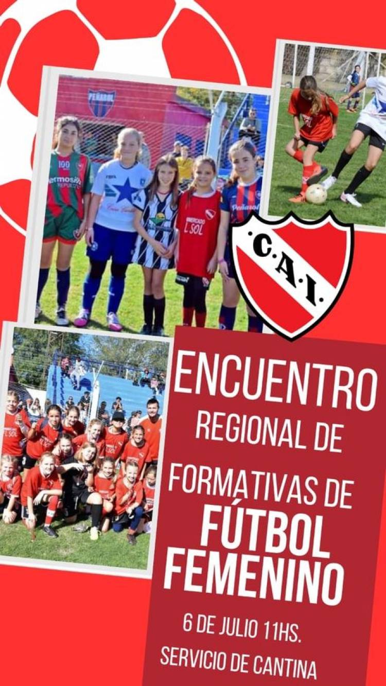LAS DIABLITAS SE PREPARAN PARA EL ENCUENTRO REGIONAL DE FORMATIVAS DE FÚTBOL FEMENINO 2024