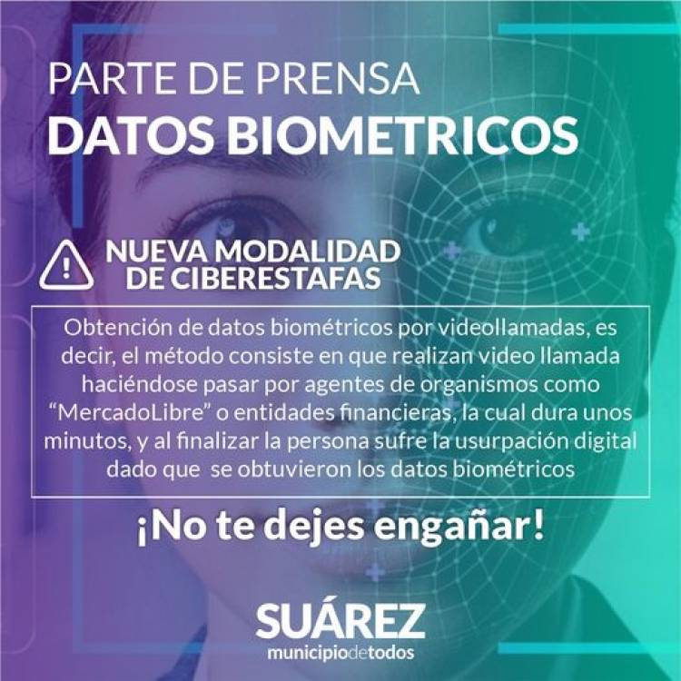 PARTE DE PRENSA: DATOS BIOMETRICOS