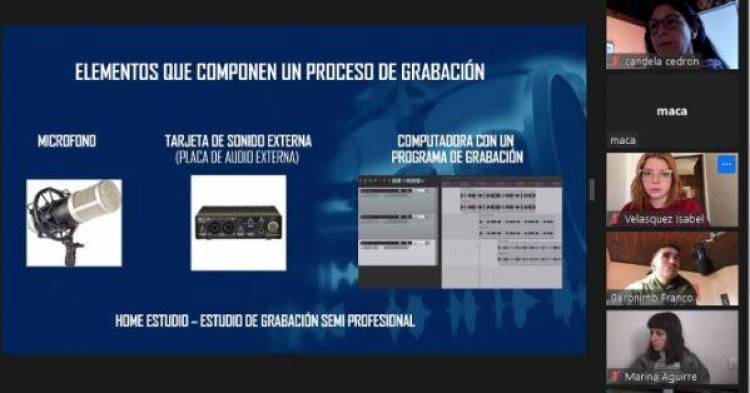 Se realizó el primer Encuentro/Taller de grabación de canciones para músicos de Coronel Suárez