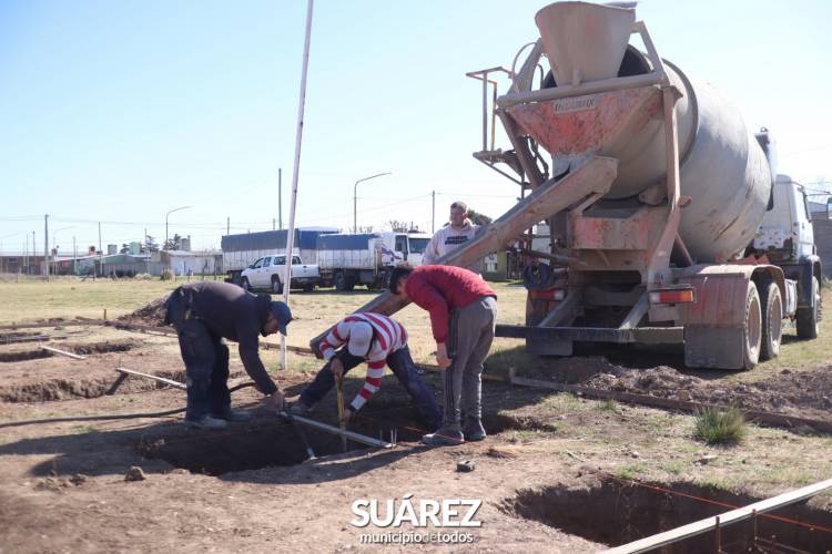 Comenzó la construcción de la sede del Centro de Educación Física N° 70