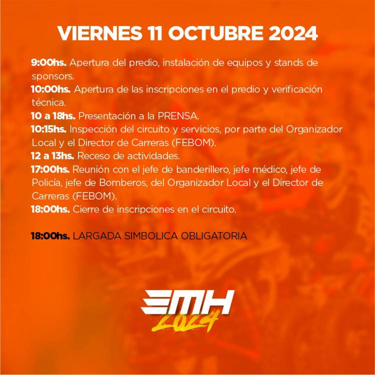 Todo listo para una nueva edición del Enduro en Monte Hermoso