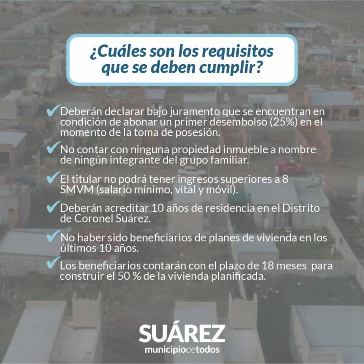 Se viene el 2° sorteo de terrenos en Pueblo Santa Trinidad