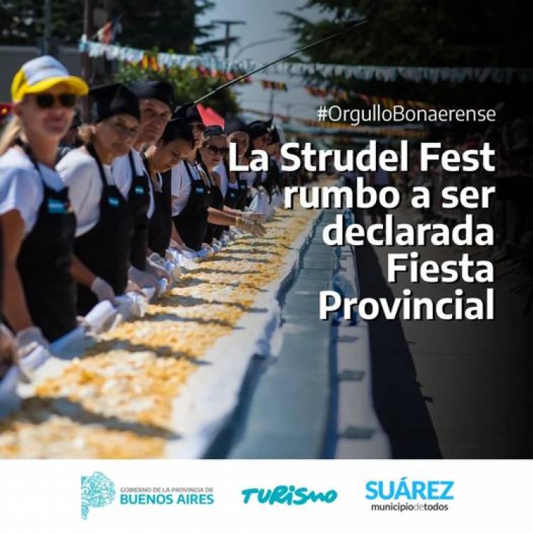 La Strudelfest rumbo a ser declarada Fiesta Provincial