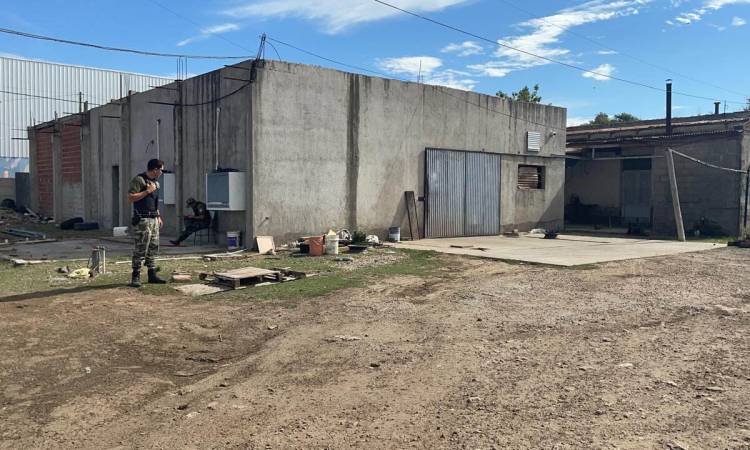 Desmantelan planta clandestina de desposte de carne vacuna en Coronel Suárez