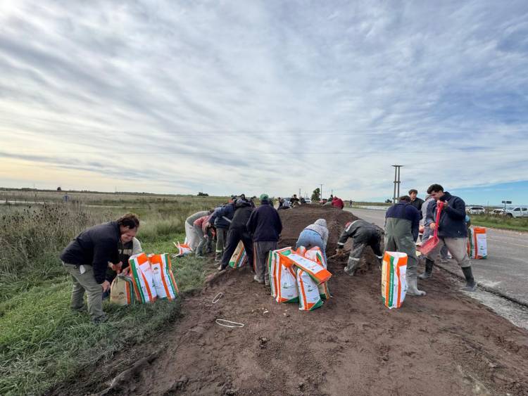 Tras el intenso temporal de lluvia  PASMAN: un pueblo movilizado y un Estado presente