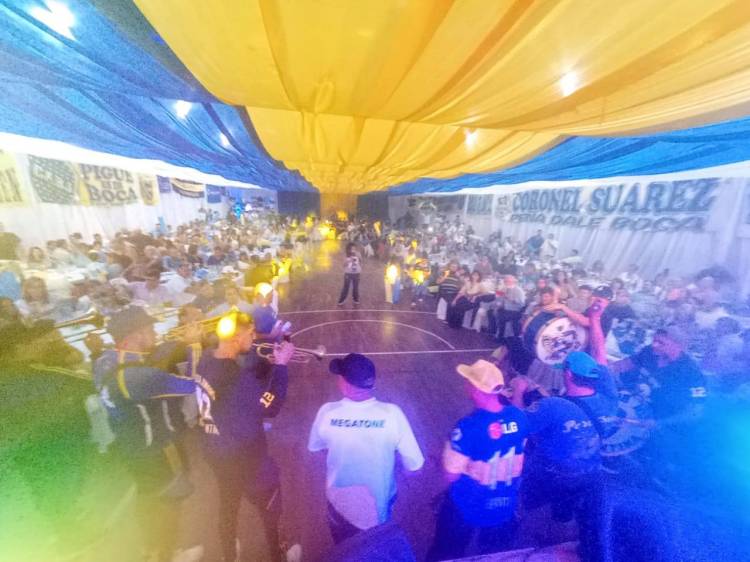 La Peña Dale Boca celebro sus 55 años de vida