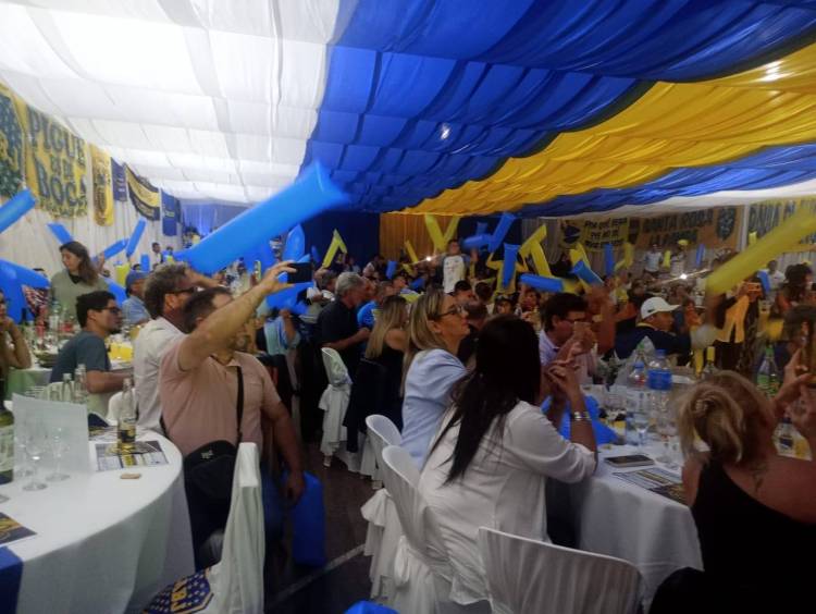 La Peña Dale Boca celebro sus 55 años de vida
