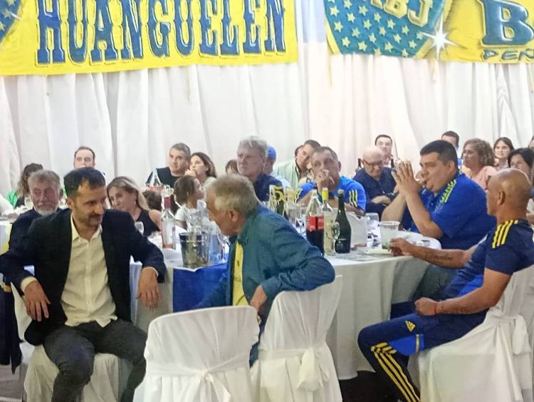 La Peña Dale Boca celebro sus 55 años de vida