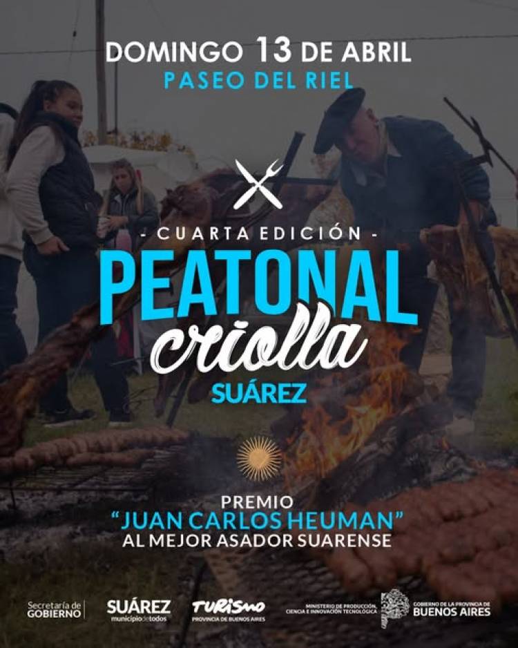 Se viene la 4° edición de la Peatonal Criolla: tradición, instituciones y solidaridad