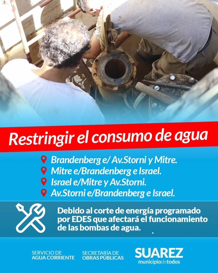 EDES COMUNICA: aviso de corte