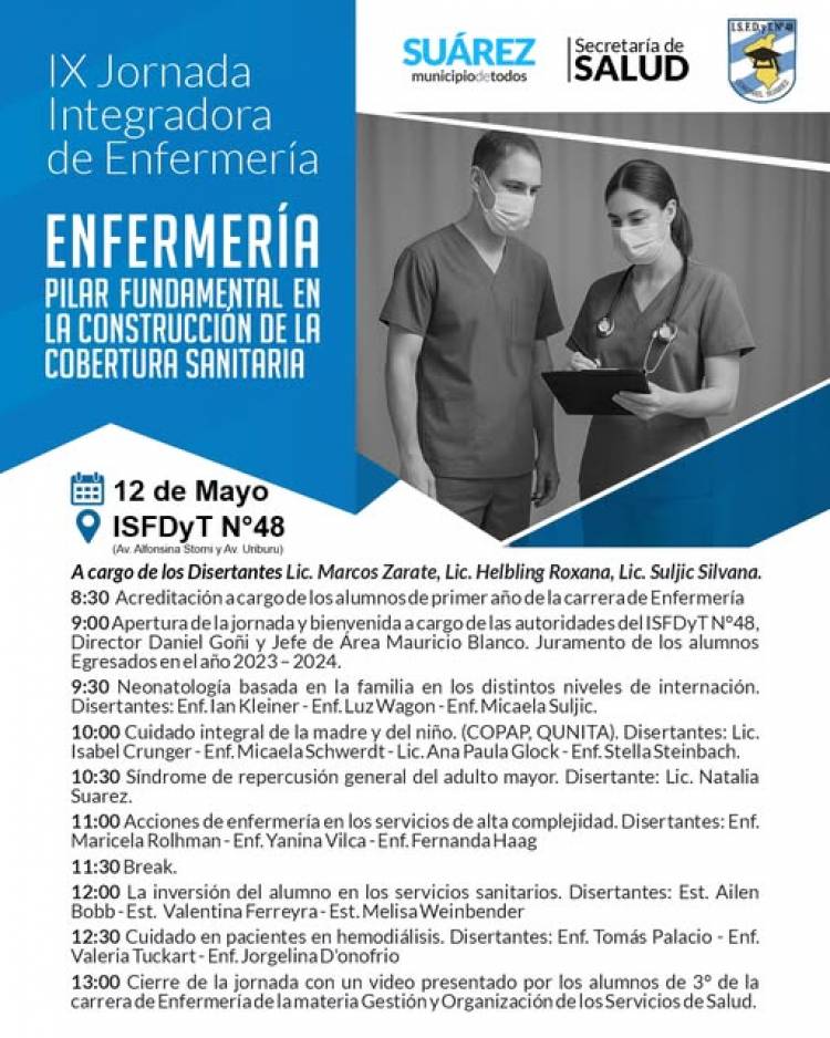 IX Jornada Integradora de Enfermería