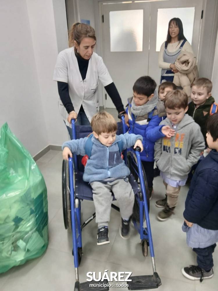 Alumnos del Jardín N° 901 visitaron el Materno Infantil