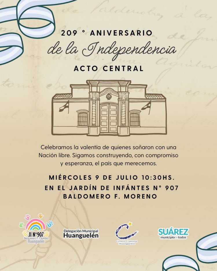 209° Aniversario de la Independencia