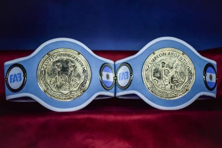 NUEVOS CINTURONES PARA LOS TÍTULOS DE CAMPEÓN ARGENTINO Y ARGENTINA