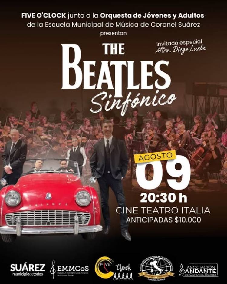 “The Beatles Sinfónico” llega al Teatro Italia