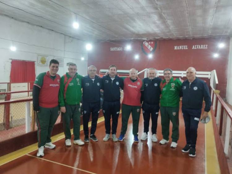 CDS festejo en el selectivo de 3ra categoria por trios 