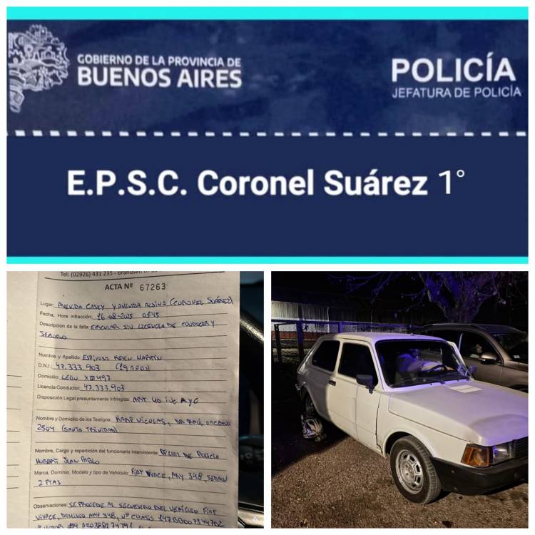 PARTE DE PRENSA POLICIAL
