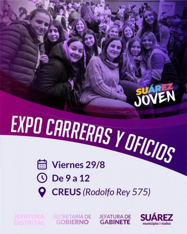 Feria Universitaria en CREUS: más de 15 instituciones educativas presentarán su oferta académica para el ciclo 2026