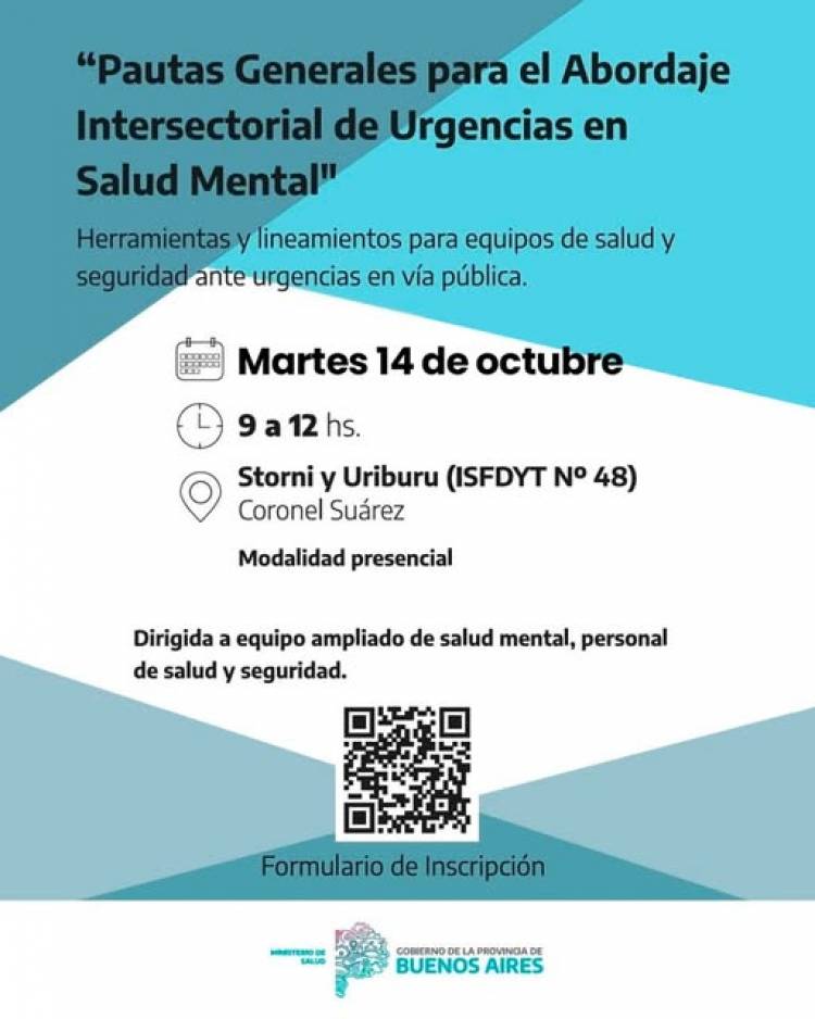 Invitación a Jornada de Salud Mental