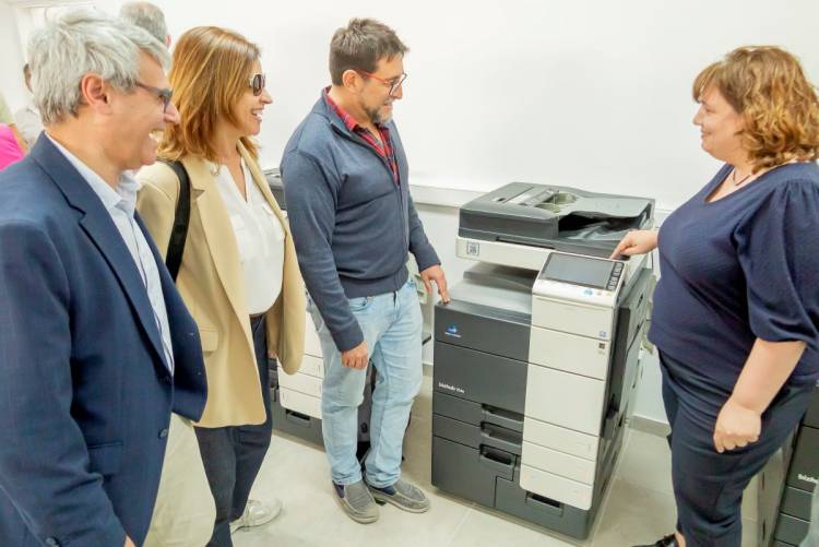 Se inauguró la ampliación de la editorial de la UNS