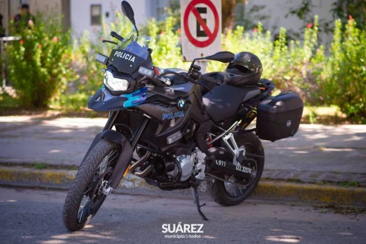 Dos nuevas motos BMW refuerzan la seguridad en Coronel Suárez