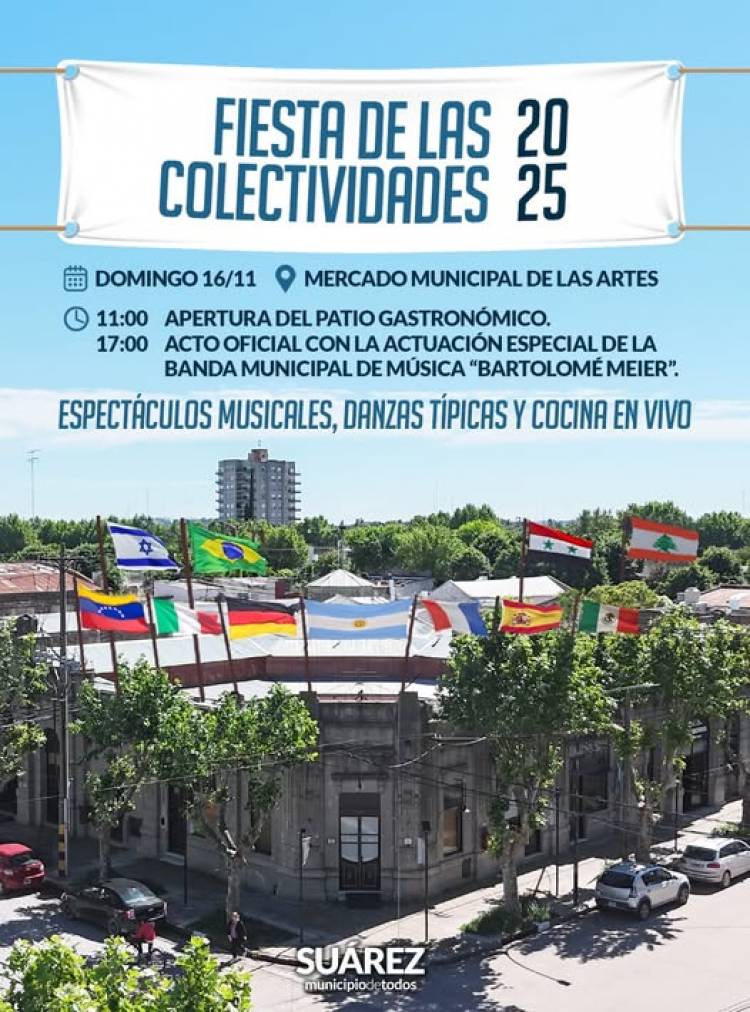 Fiesta de las Colectividades: Orgullosos de ser suarenses con historia