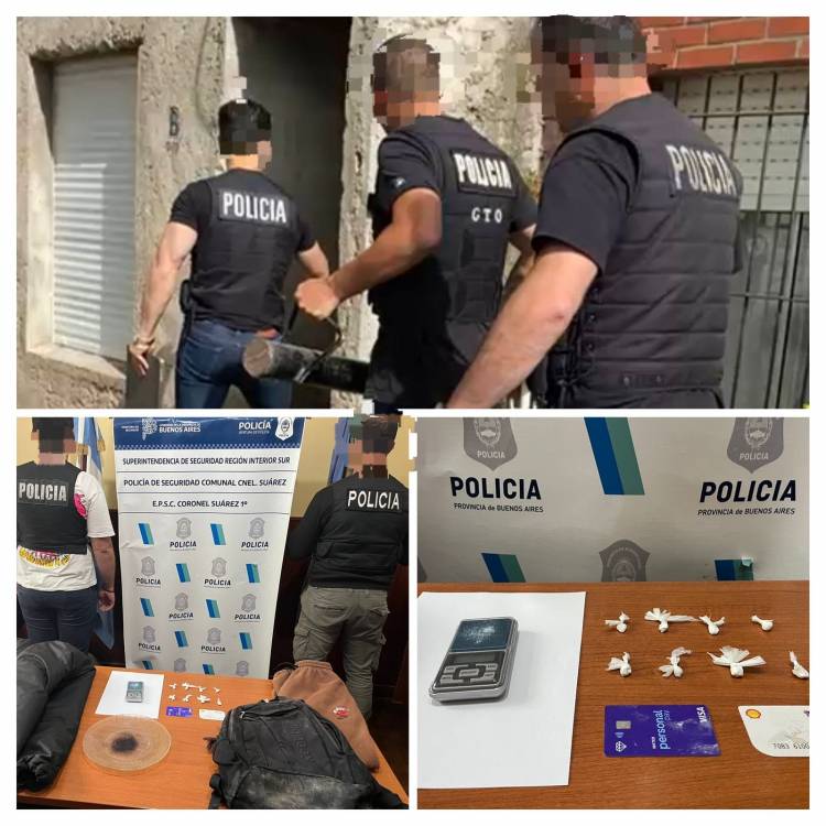 Resultados de los operativos y procedimientos realizados en el fin de semana