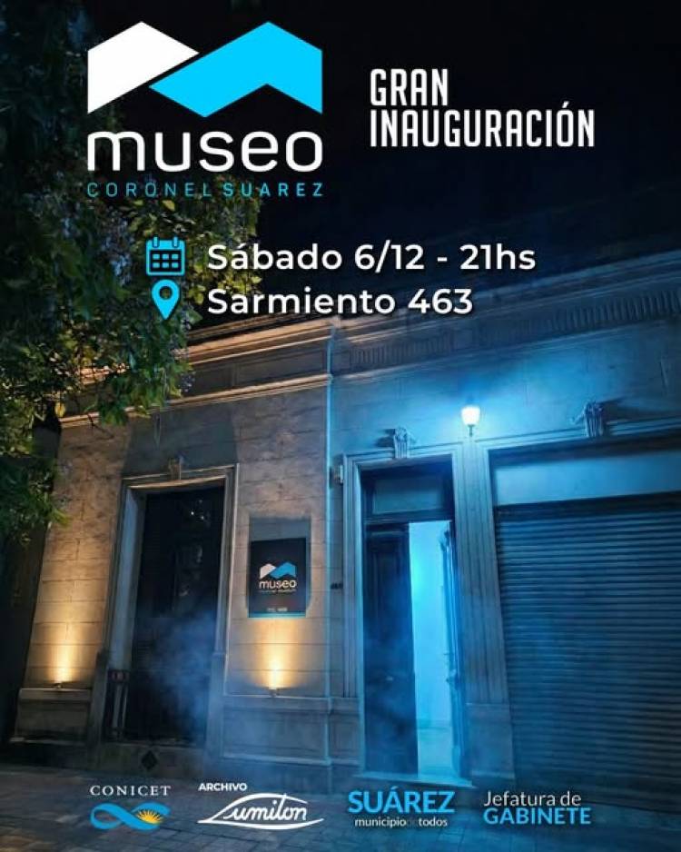 Inauguración del Primer Museo de Coronel Suárez