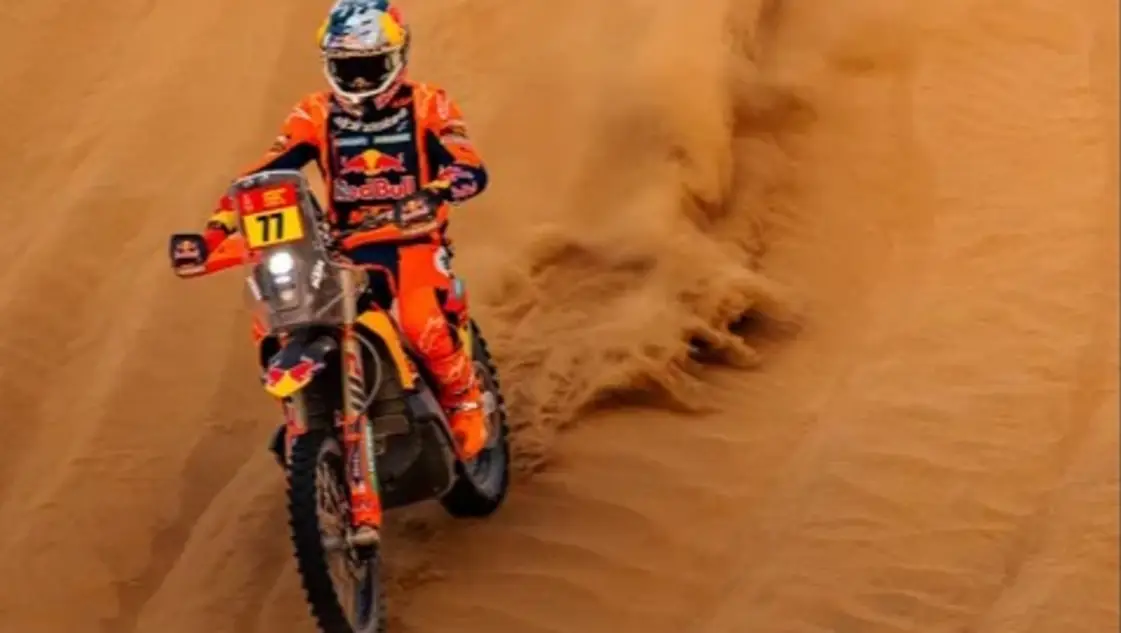 Luciano Benavides es el nuevo líder del Dakar y sueña con la consagración en motos