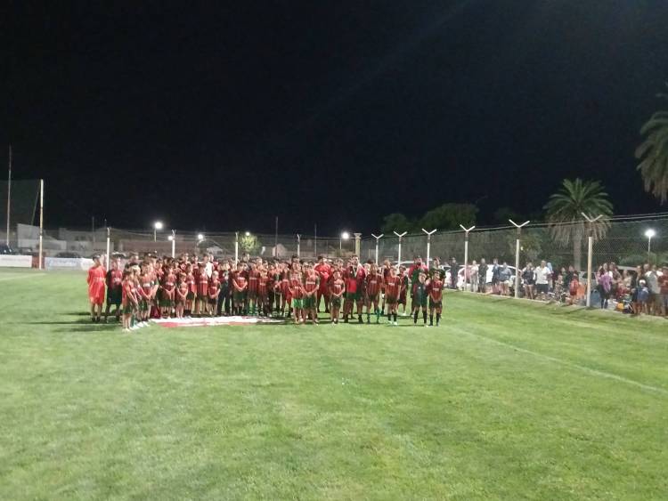 Comenzó el Mundialito en Deportivo Sarmiento