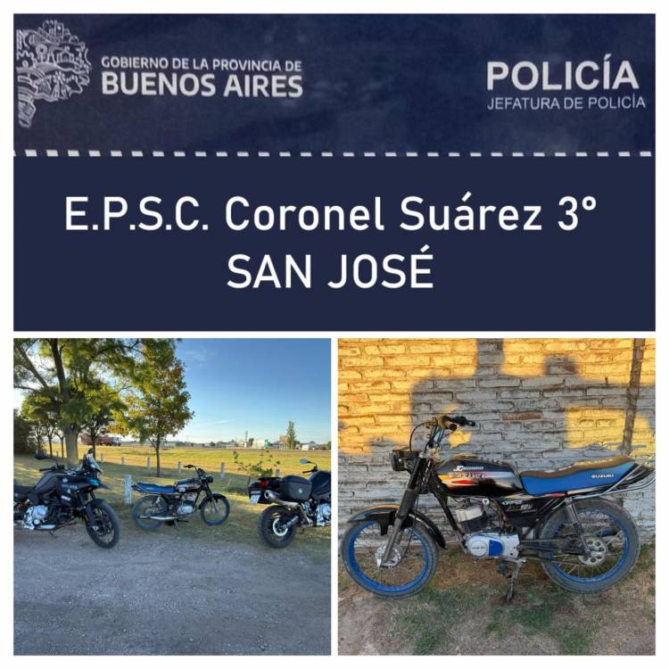 Parte de Prensa – Jefatura de Policía de Seguridad Comunal Coronel Suárez