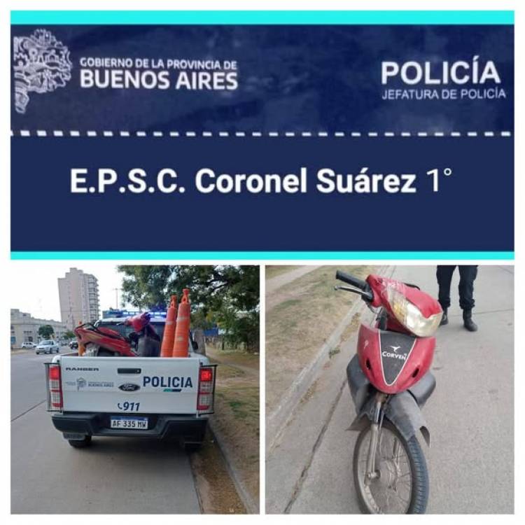 Parte de Prensa Oficial: Jefatura de Policia de Seguridad Comunal de Coronel Suarez