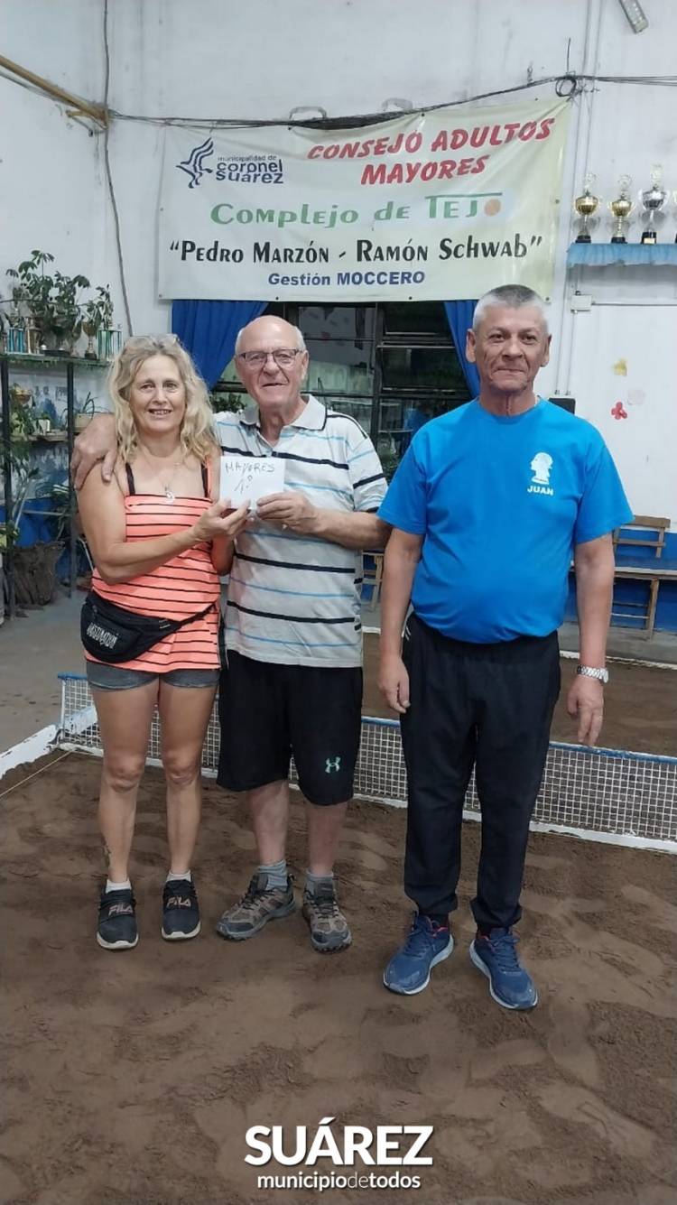 El tejo reunió a parejas de toda la región en Coronel Suárez