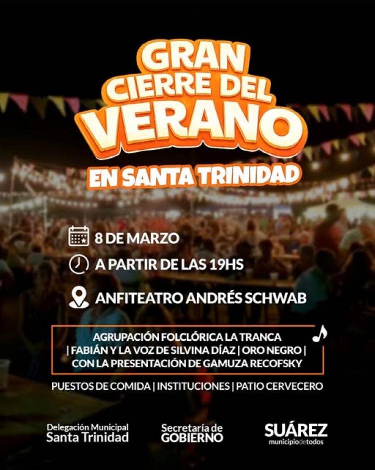 Santa Trinidad vivirá una gran noche para despedir los espectáculos de verano