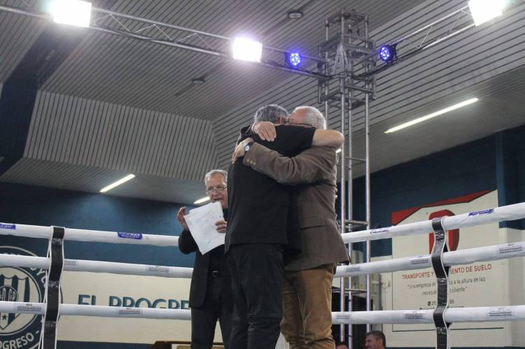 El Boxeo dijo presente, con el Polideportivo de club "El Progreso" colmado