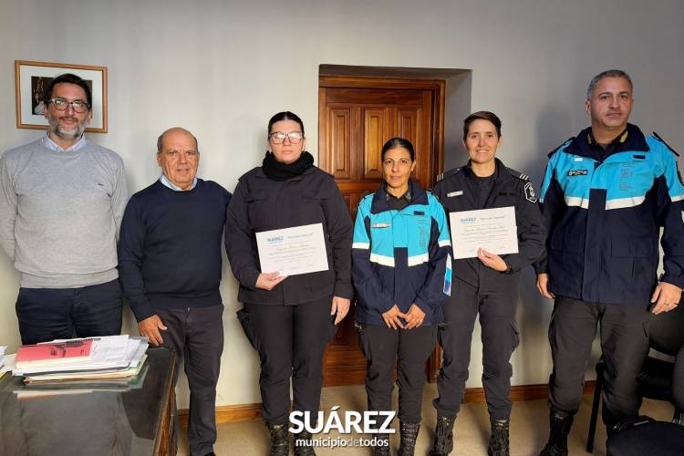 Reconocimiento a nuestros efectivos policiales