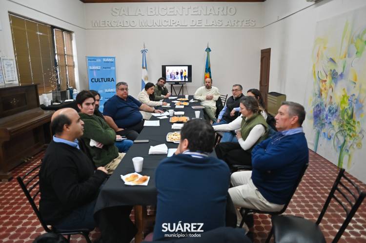 Avanzan en una agenda común para fortalecer políticas culturales en el territorio