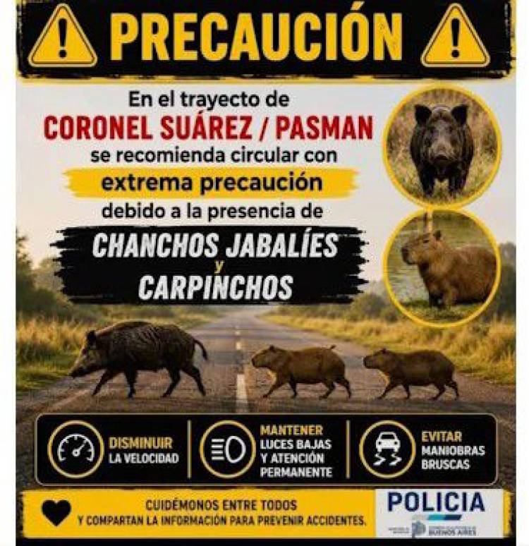 ATENCIÓN CONDUCTORES