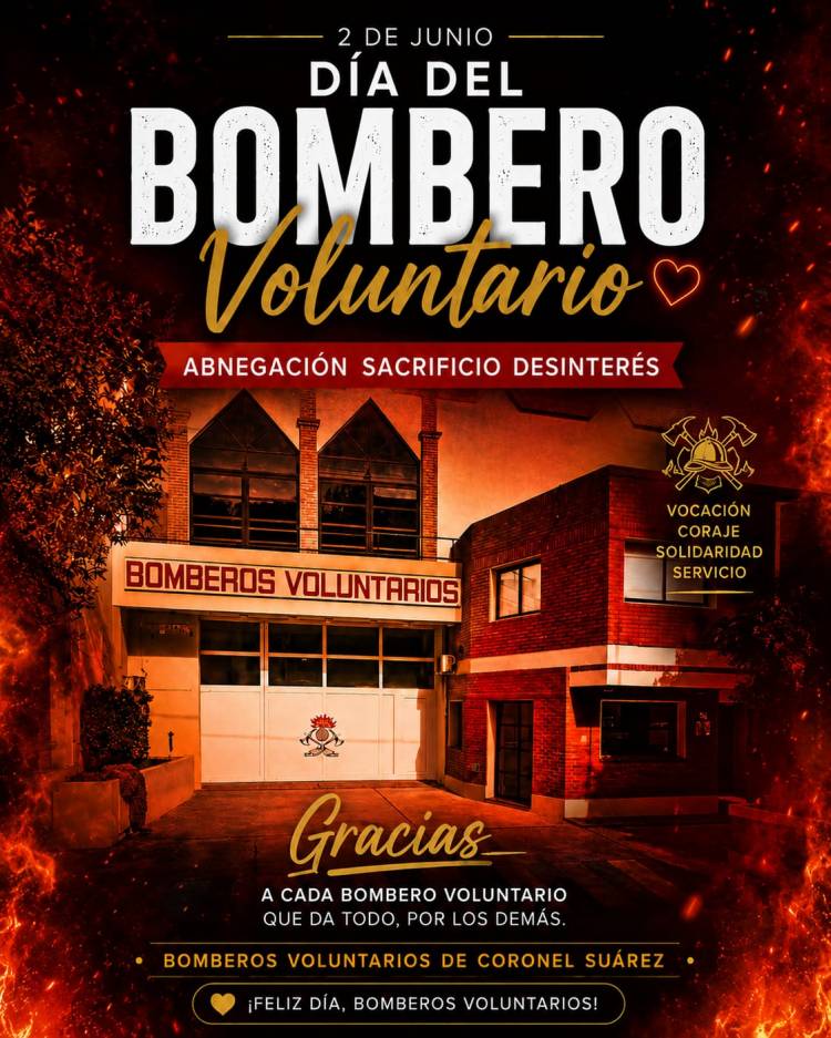 DIA NACIONAL DEL BOMBERO VOLUNTARIO
