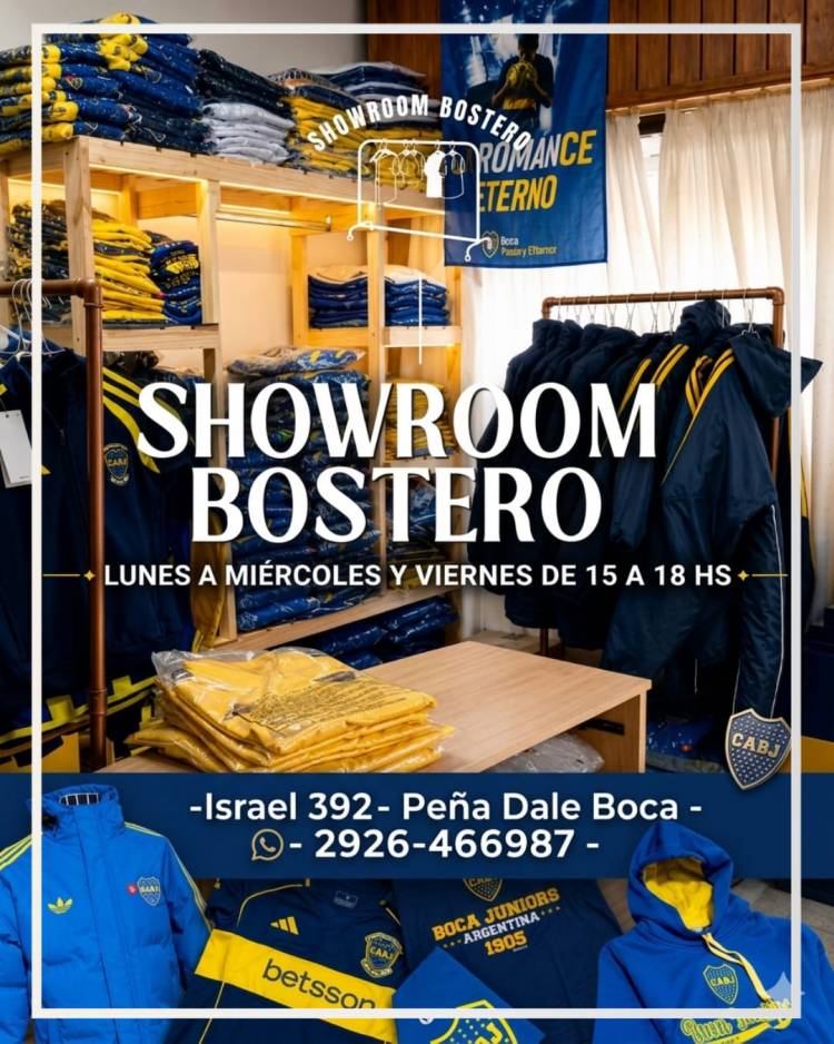 Llegó a Coronel Suárez el Showroom Bostero