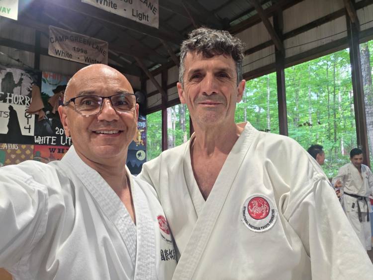 Gran orgullo y reconocimiento para Pablo Amoroso, el sensei del Centro Deportivo Sarmiento